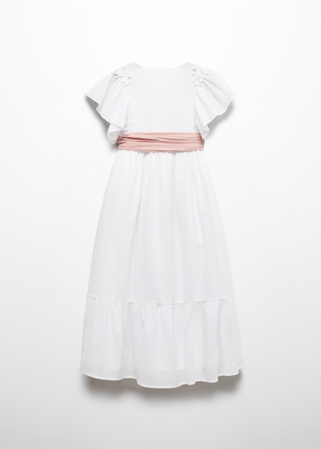 Mango Kleid aus Crinkle-Baumwolle Günstig kaufen