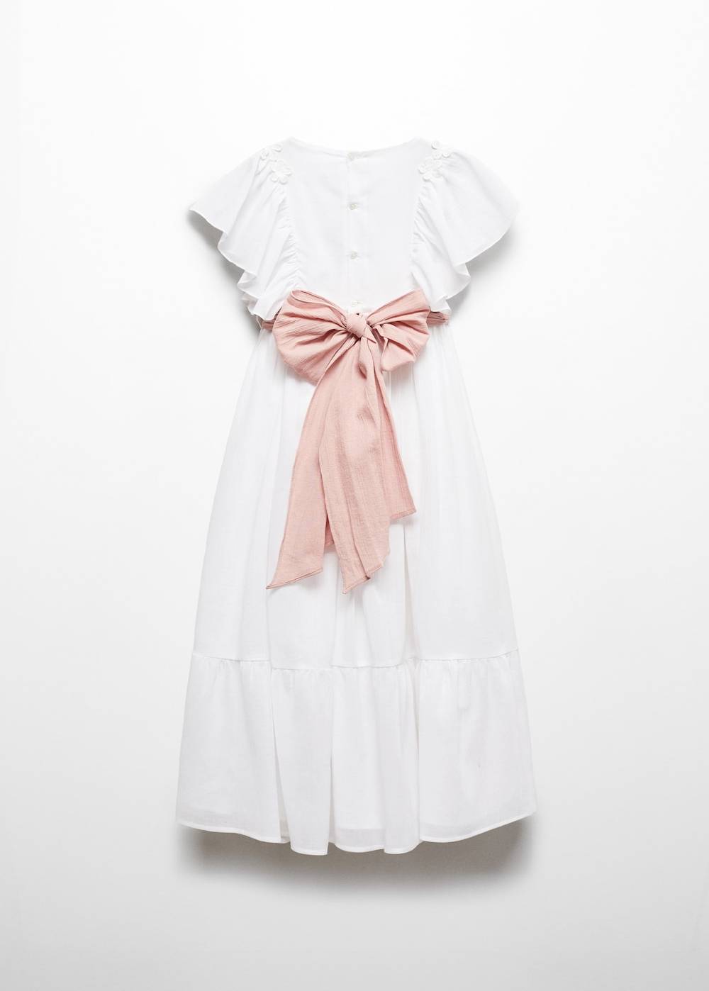 Mango Kleid aus Crinkle-Baumwolle Günstig kaufen