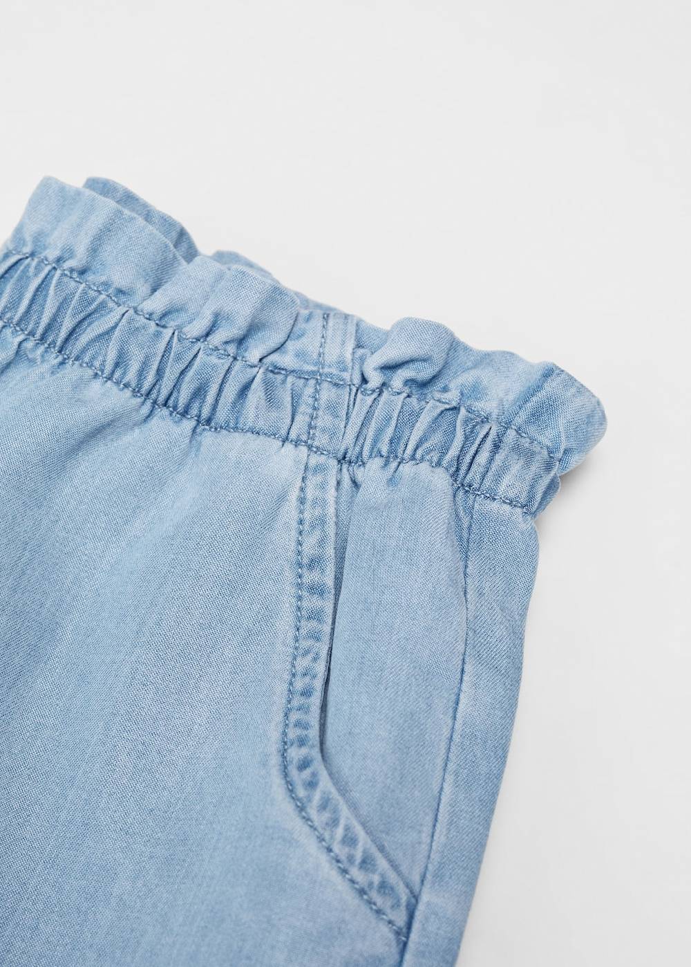 Mango Lyocell-Shorts mit Stretchbund Saisonschlussverkauf