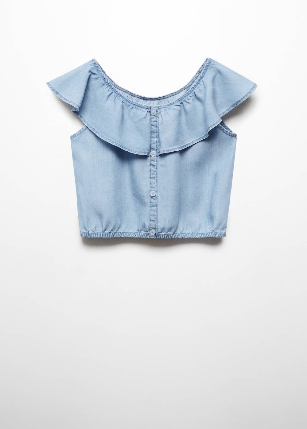 Mango Jeansbluse mit Knöpfen Black Friday