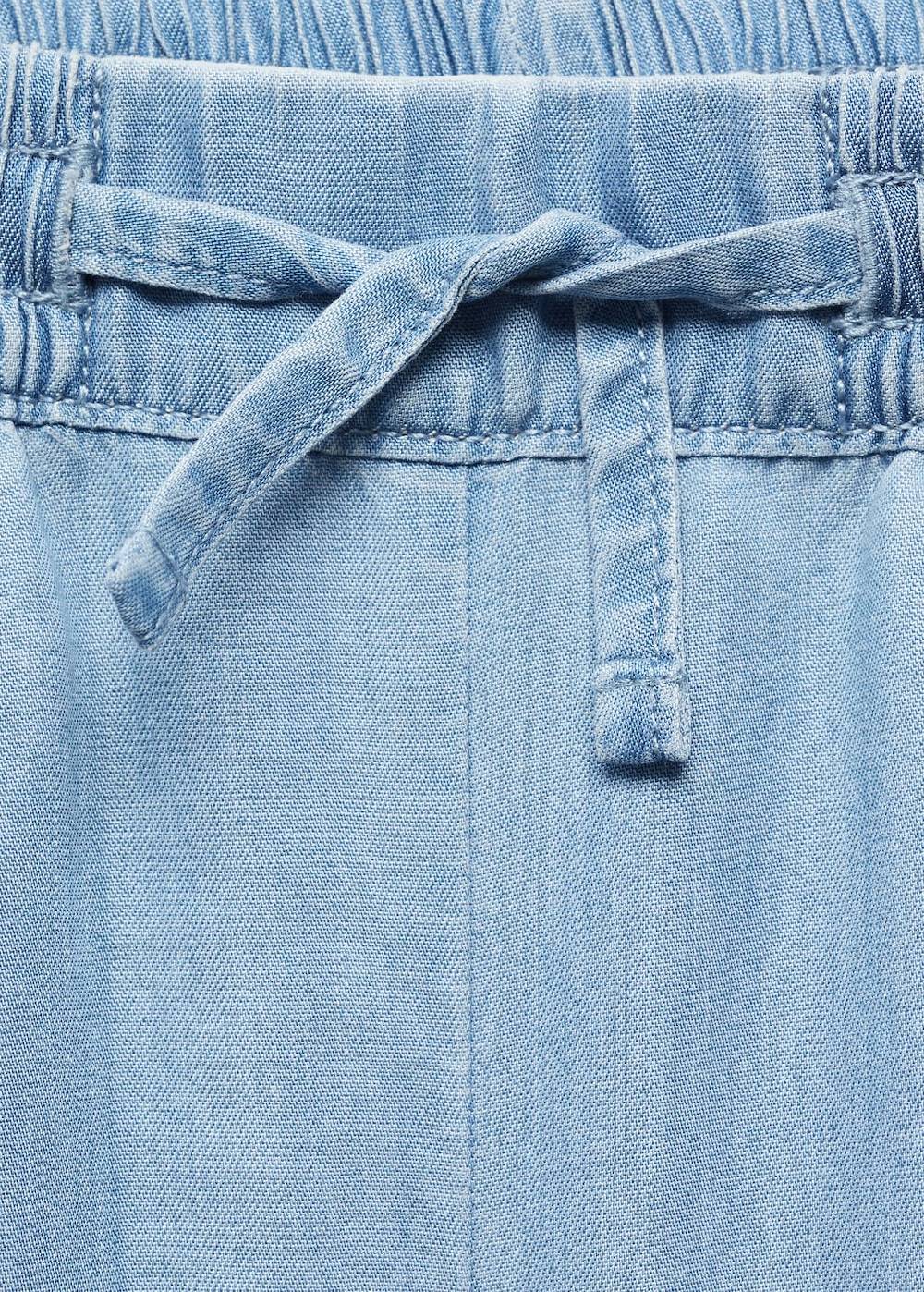 Mango Lyocell-Hose mit Stretchbund Valentinstagsangebot