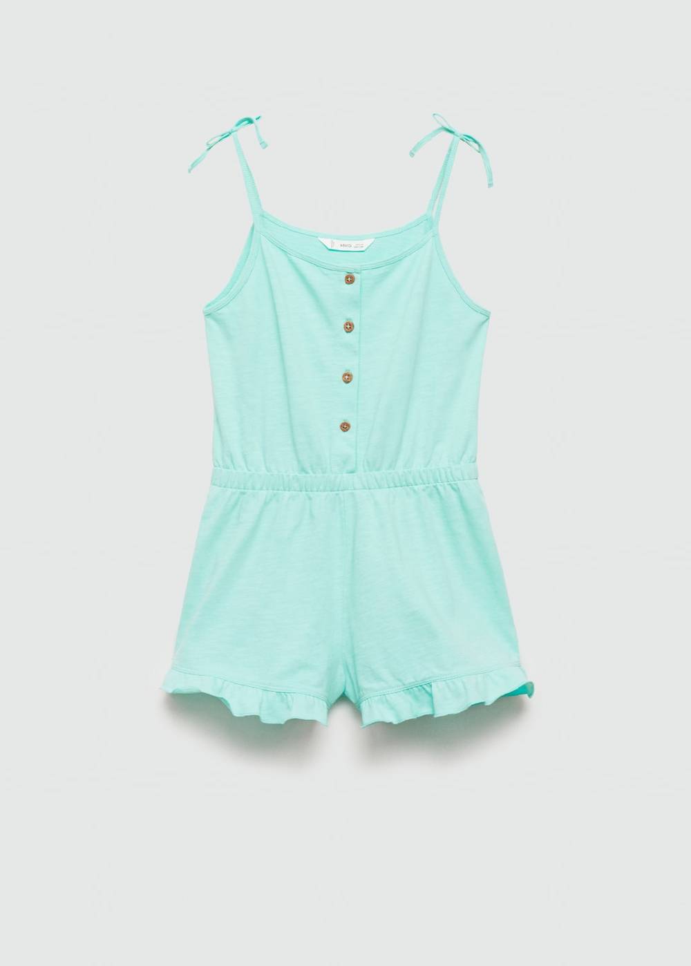 Mango Kurzer Baumwoll-Jumpsuit Top Angebot