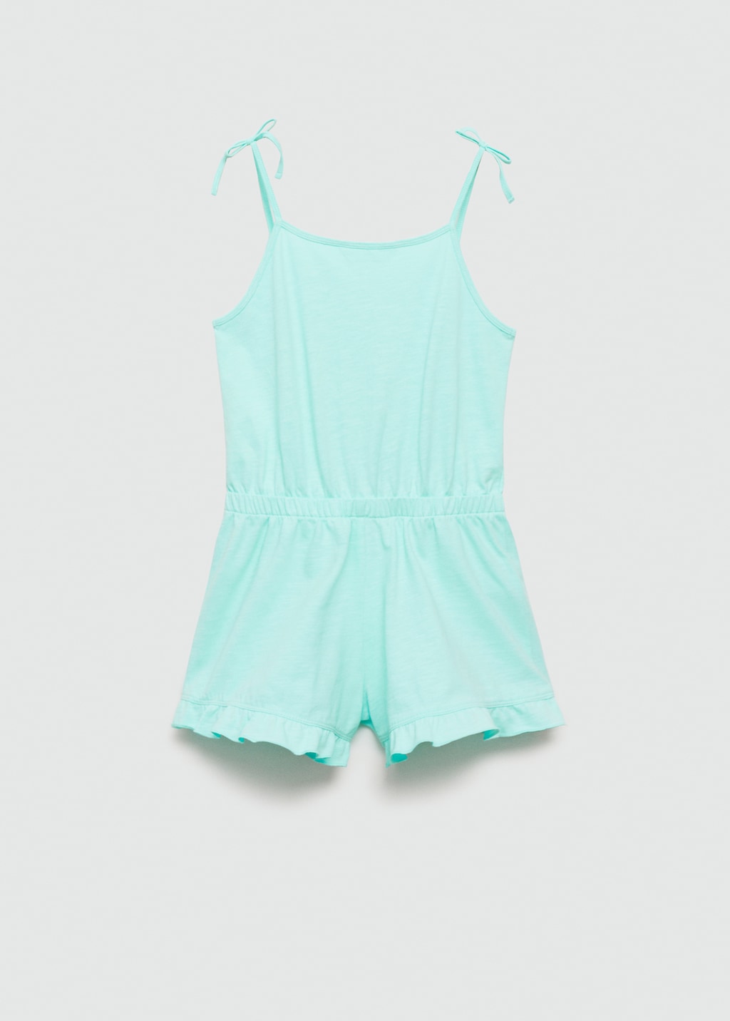 Mango Kurzer Baumwoll-Jumpsuit Top Angebot