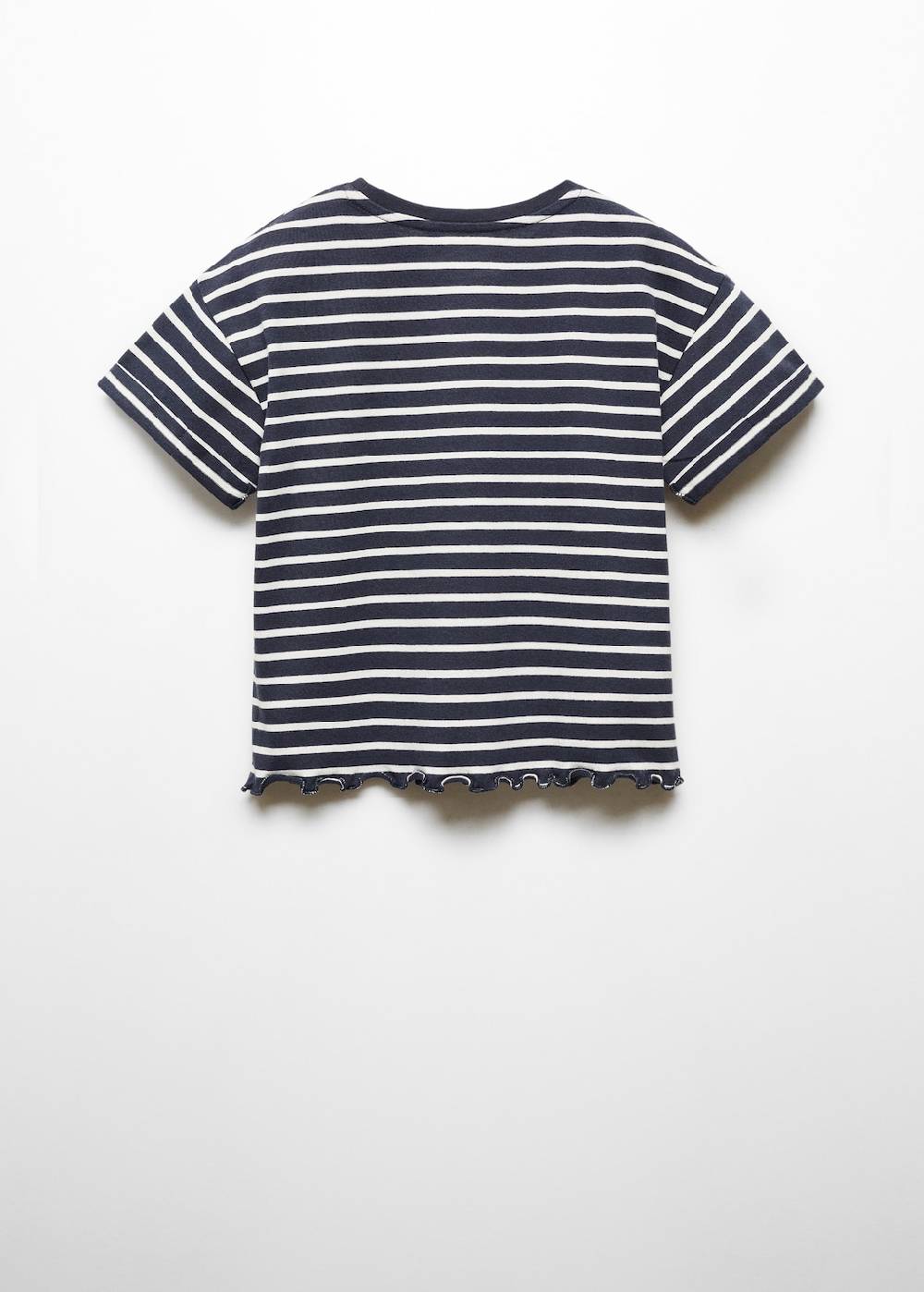 Mango Gestreiftes Baumwoll-Shirt Neuheiten