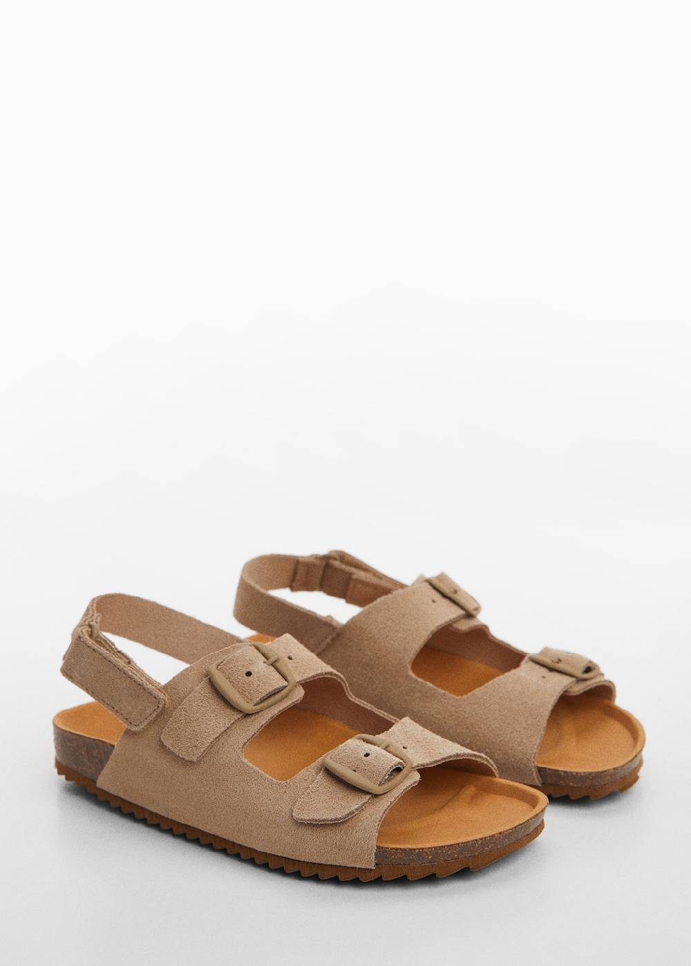 Mango Ledersandalen mit Schnallen Bestseller