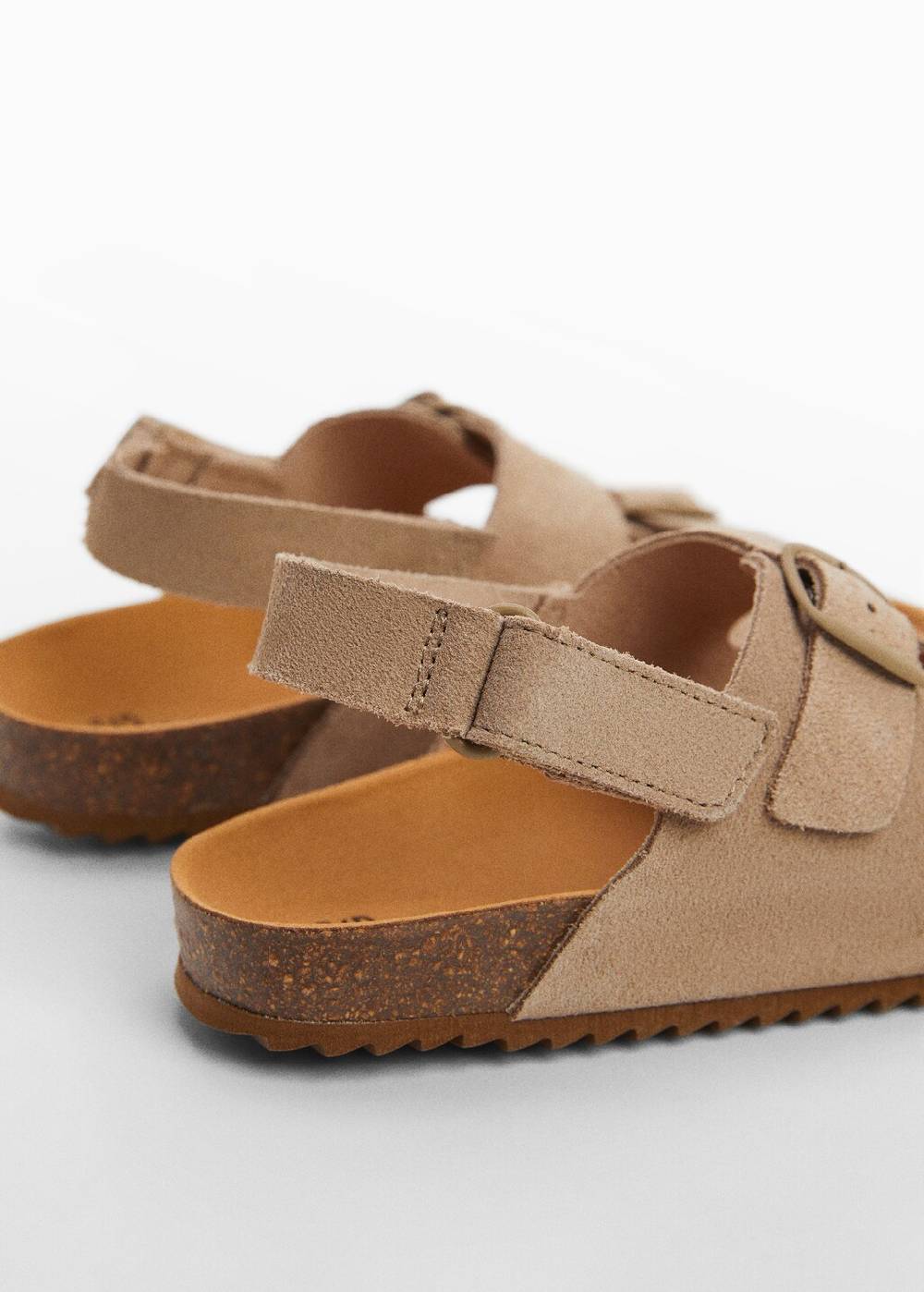 Mango Ledersandalen mit Schnallen Bestseller
