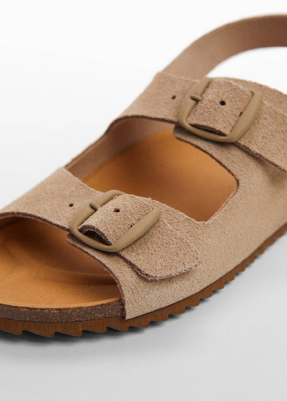 Mango Ledersandalen mit Schnallen Bestseller