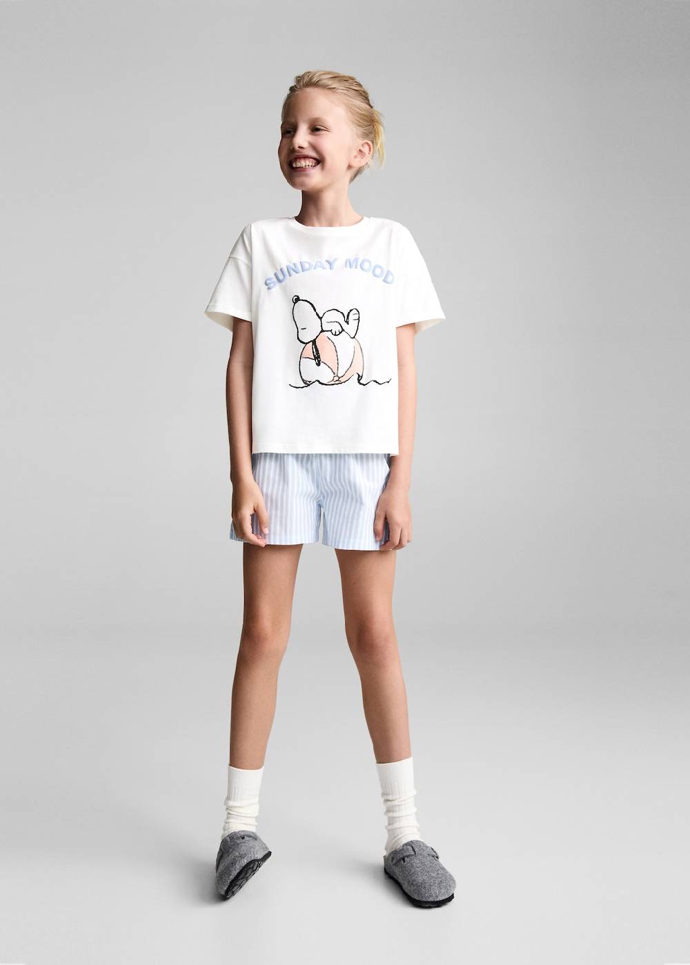 Mango Kurzer Snoopy Pyjama Sonderangebote