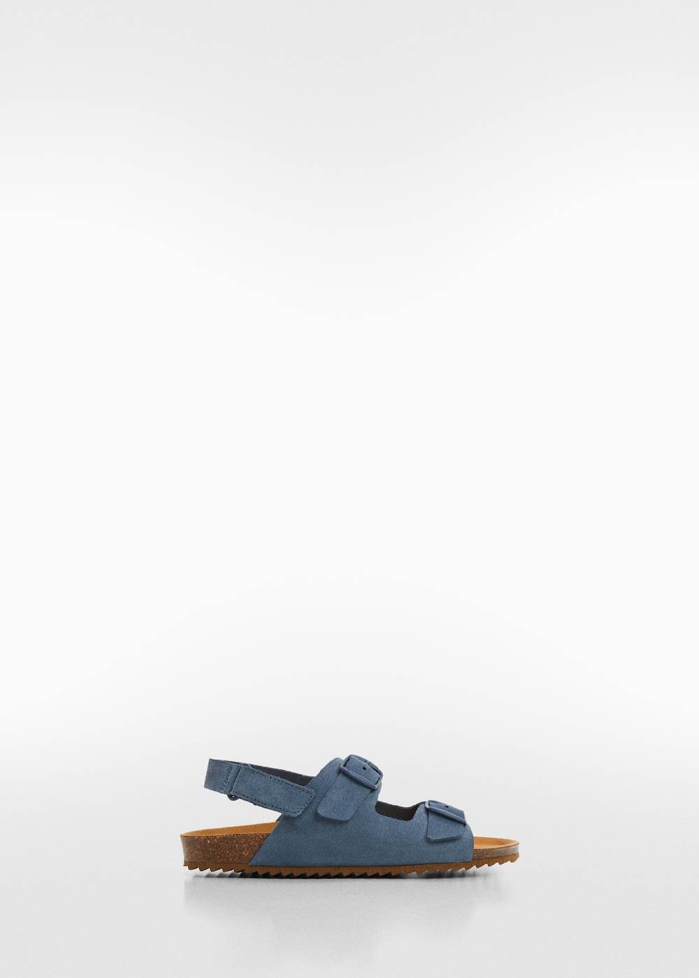 Mango Ledersandalen mit Schnallen Super Sparpreis