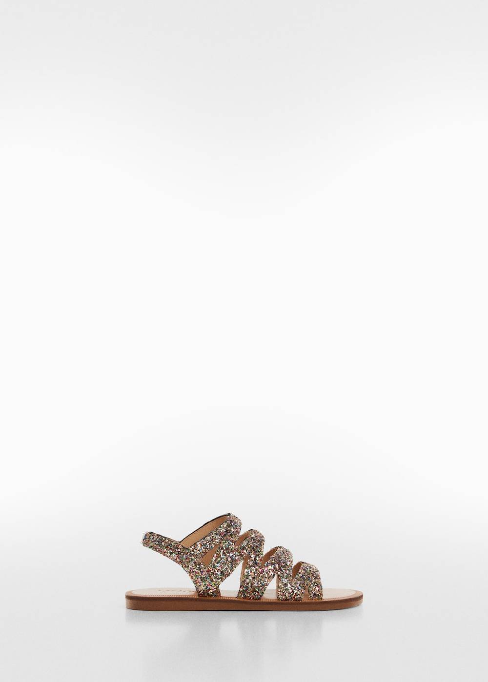 Mango Sandale mit Glitzereffekt Begrenzte Freigabe