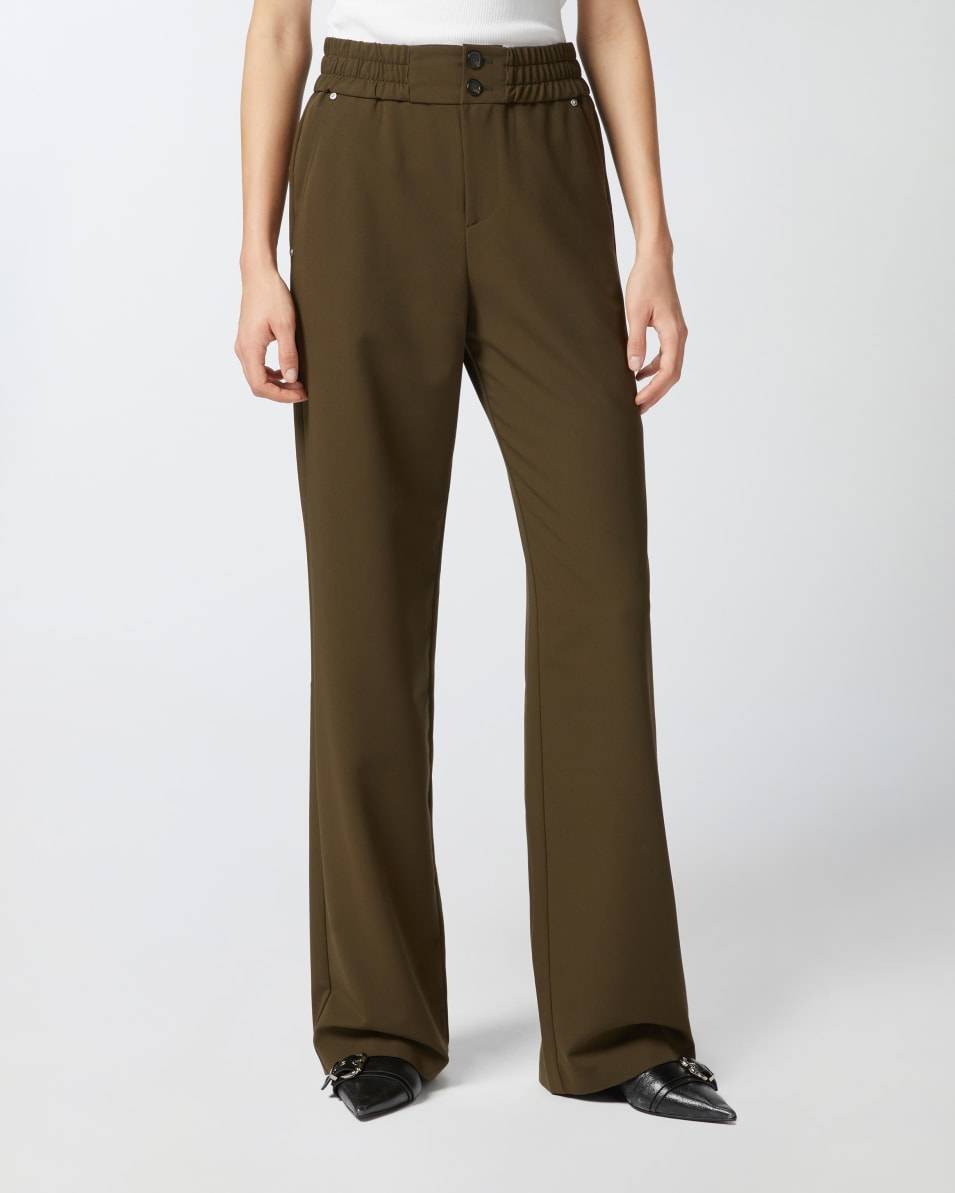 Pinko Hose aus Crêpe mit gekräuseltem Bund Sonderangebot