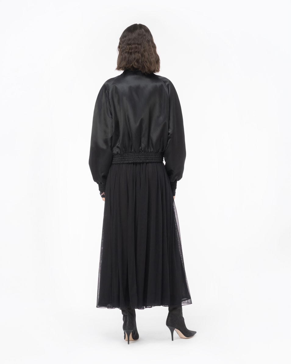 Pinko Bomberjacke aus Satin Reimagine PINKO by Patrick McDowell Tägliche Deals