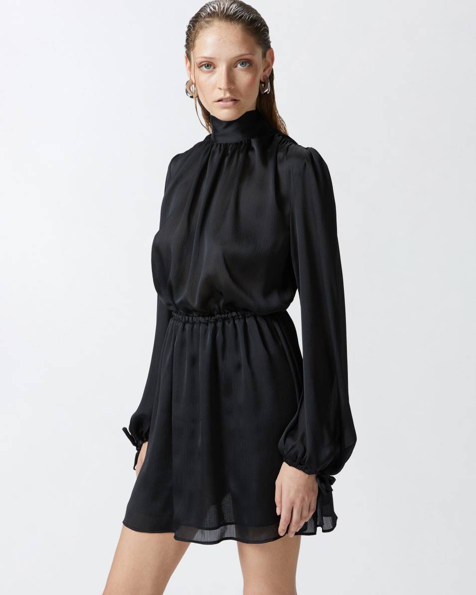 Pinko Rückenfreies Minikleid in strukturierter Optik Hotsell