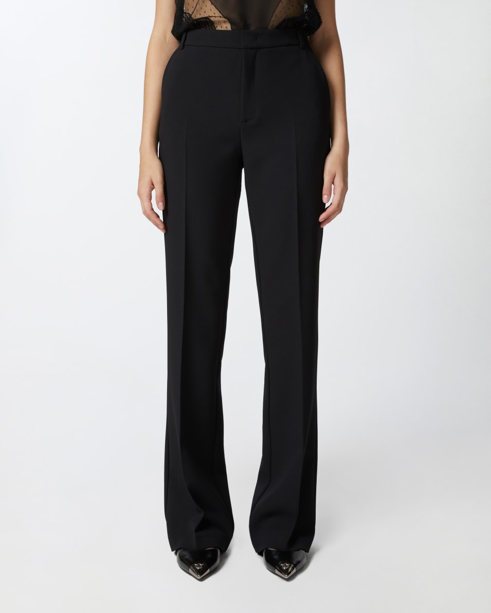 Pinko Leicht ausgestellte Hose mit hohem Bund Sonderangebot