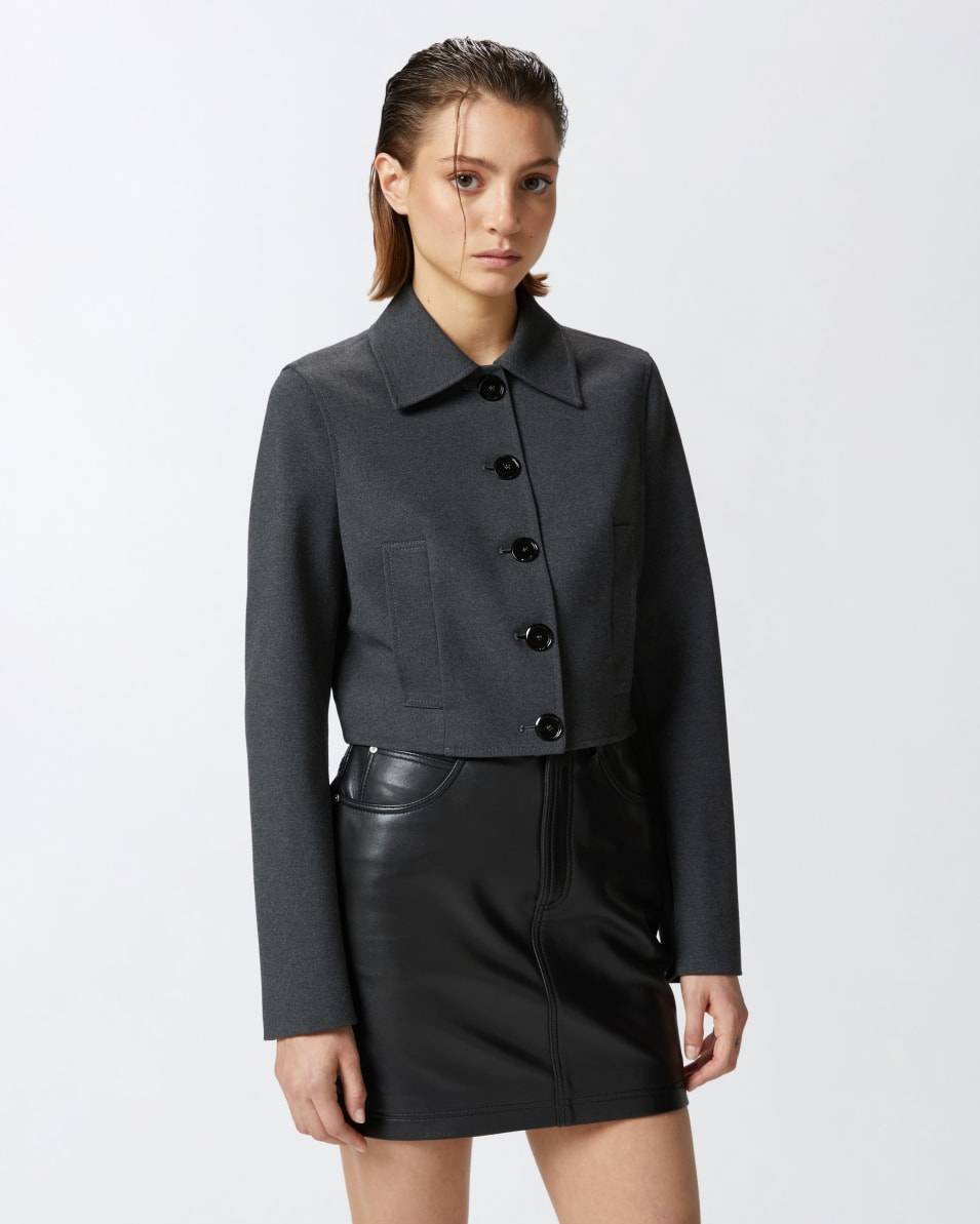 Pinko Einreihige Kurzjacke Punto-di-Roma VIP-Rabatte