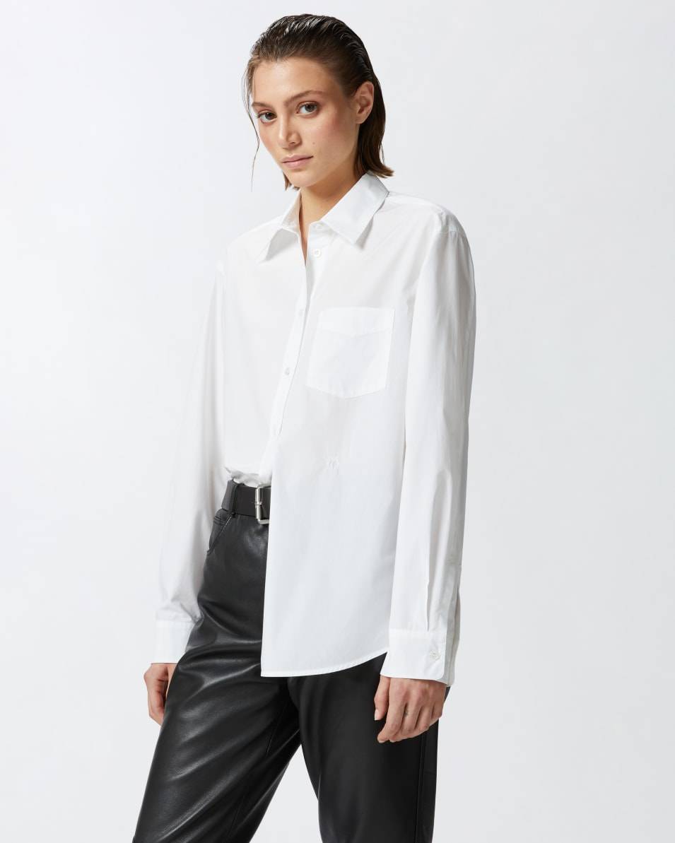 Pinko Klassische Popeline-Hemdbluse Exklusivangebot