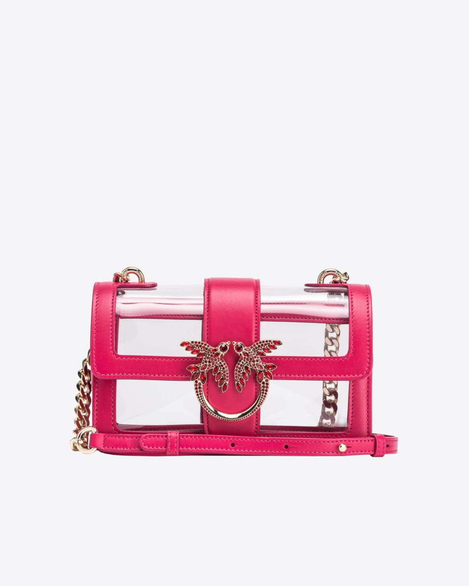 Pinko Mini Love Bag One Light transparent PINKO Galleria Kauf eins, bekomm eins gratis