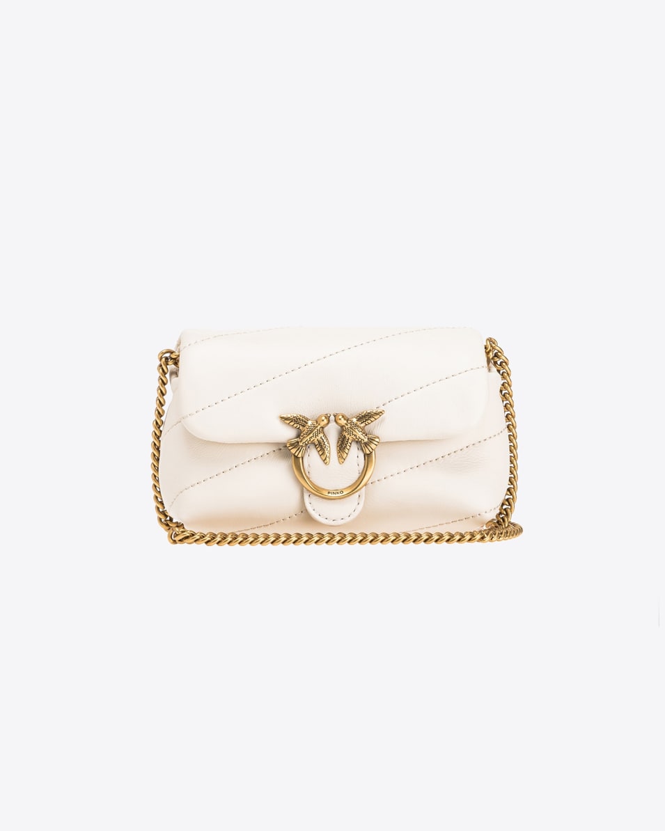 Pinko Micro Love Bag Puff Maxi Quilt Riesige Ersparnisse