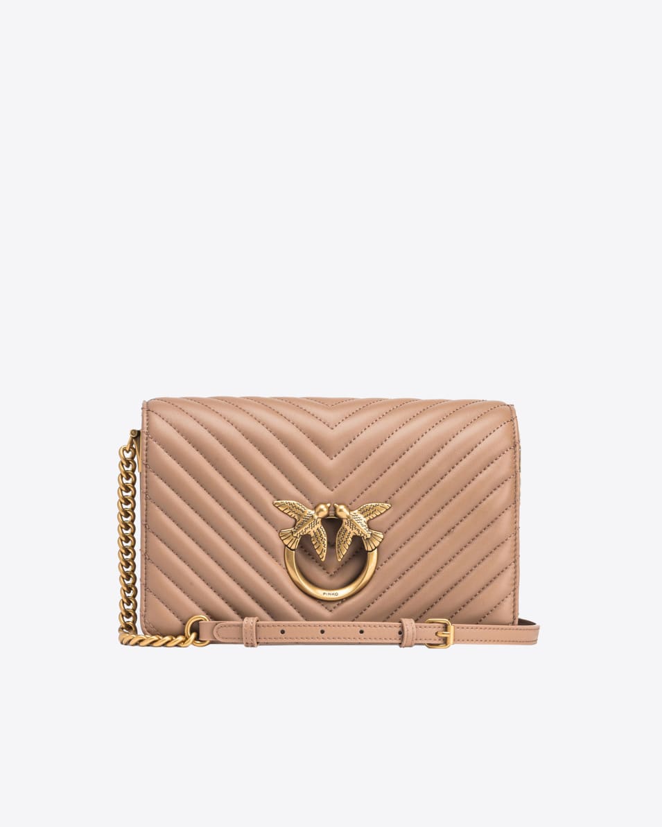 Pinko Classic Love Bag Click Chevron Speichern exportieren