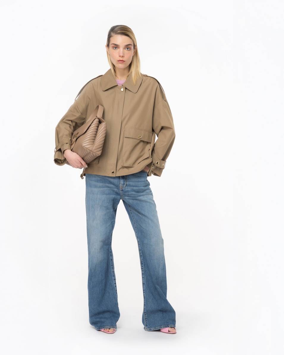 Pinko Parka aus Gabardine 2025