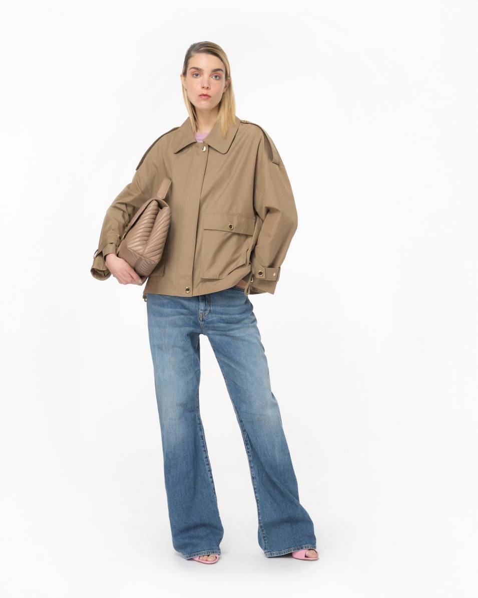 Pinko Parka aus Gabardine 2025
