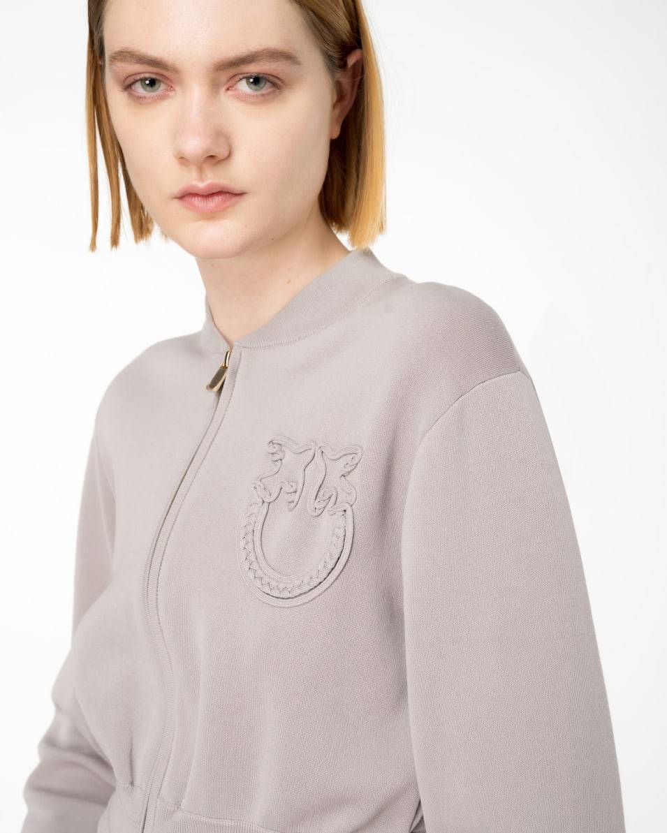Pinko Kurze Sweatjacke im Bomberstil Hotsell