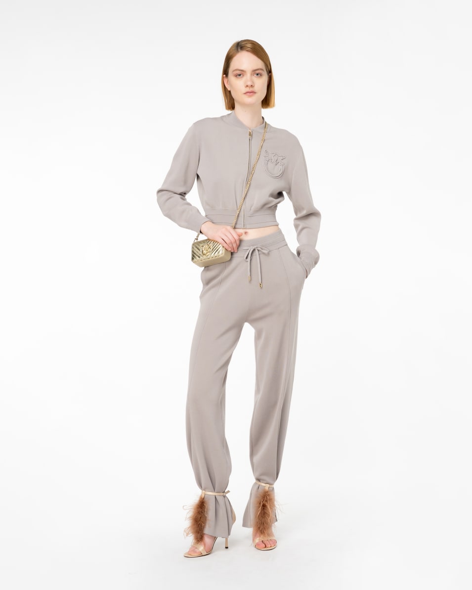 Pinko Kurze Sweatjacke im Bomberstil Hotsell