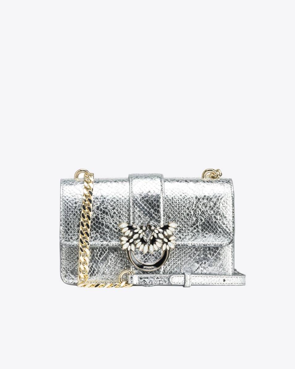 Pinko Mini Love Bag One Reptil gestanzt PINKO Galleria Bis zu 50% Rabatt