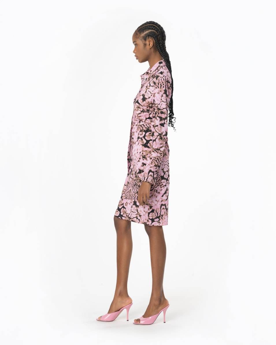 Pinko Longuette-Rock Print Coral Scanner Auslauf