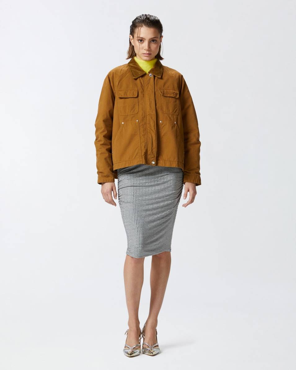 Pinko Cabanjacke mit Cordkragen zollfrei
