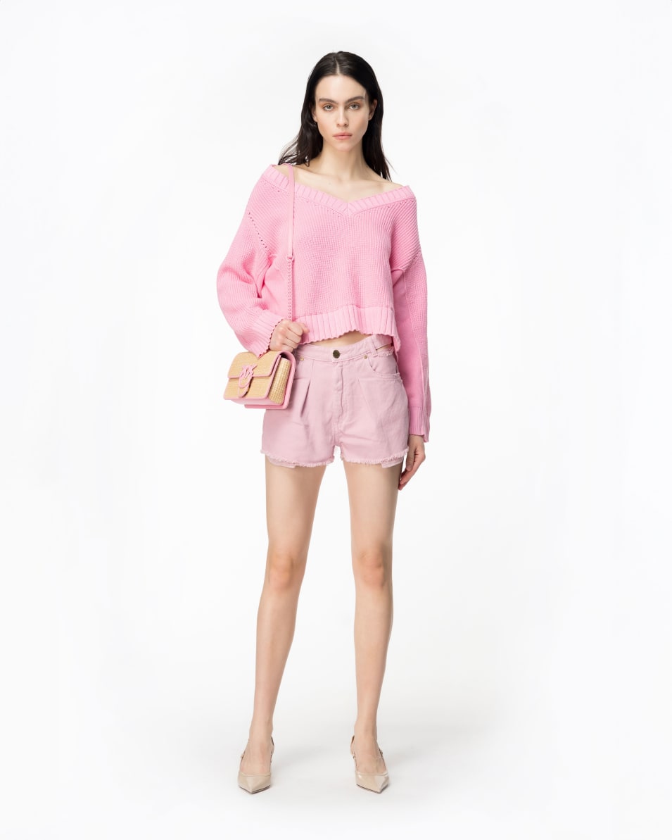 Pinko Shorts aus Baumwoll-Bull Heißer Verkauf