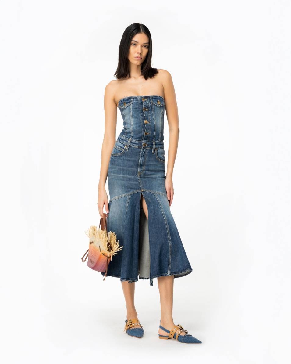 Pinko Midikleid Denim Vintage Top Angebot