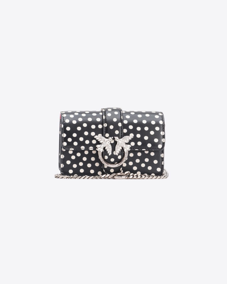 Pinko Micro Love Bag One Punkteprint PINKO Galleria