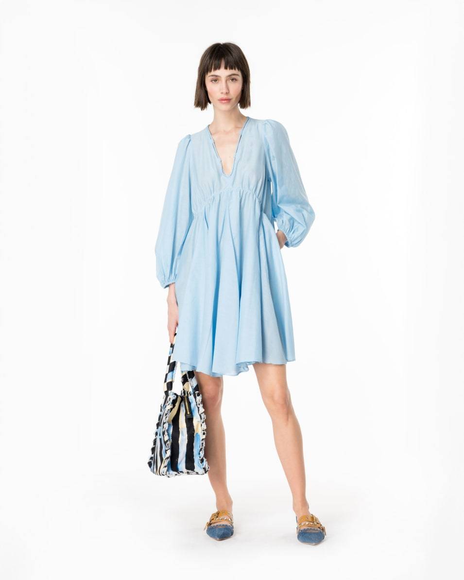 Pinko Kleid aus Baumwoll- und Seidenvoile Nur für heute