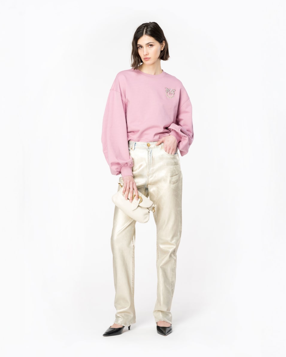 Pinko Jeans Straight Shining Denim Bis zu 55% Rabatt