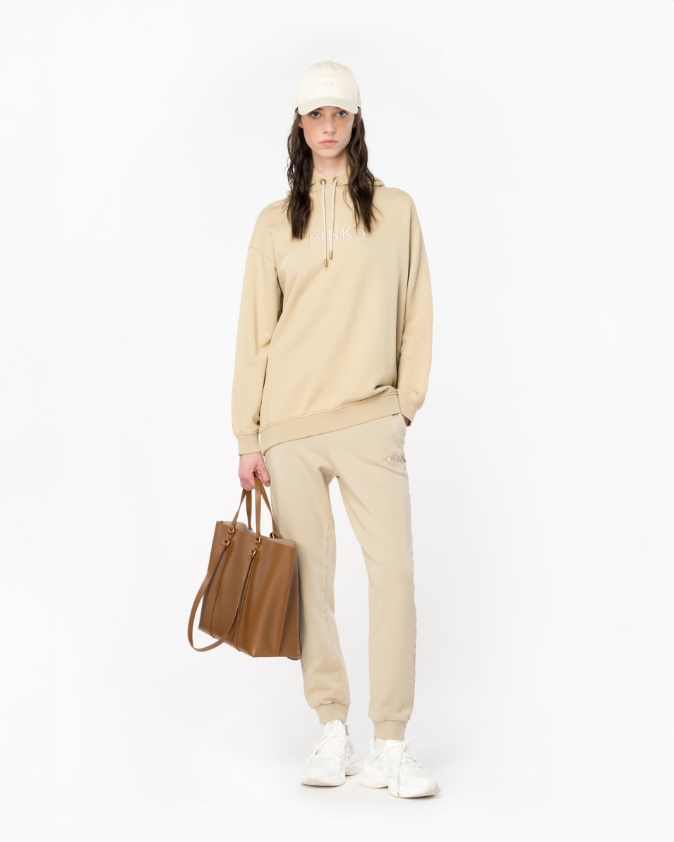 Pinko Jogginghose Old Wash mit Stickerei Discount Store für neue Produkte