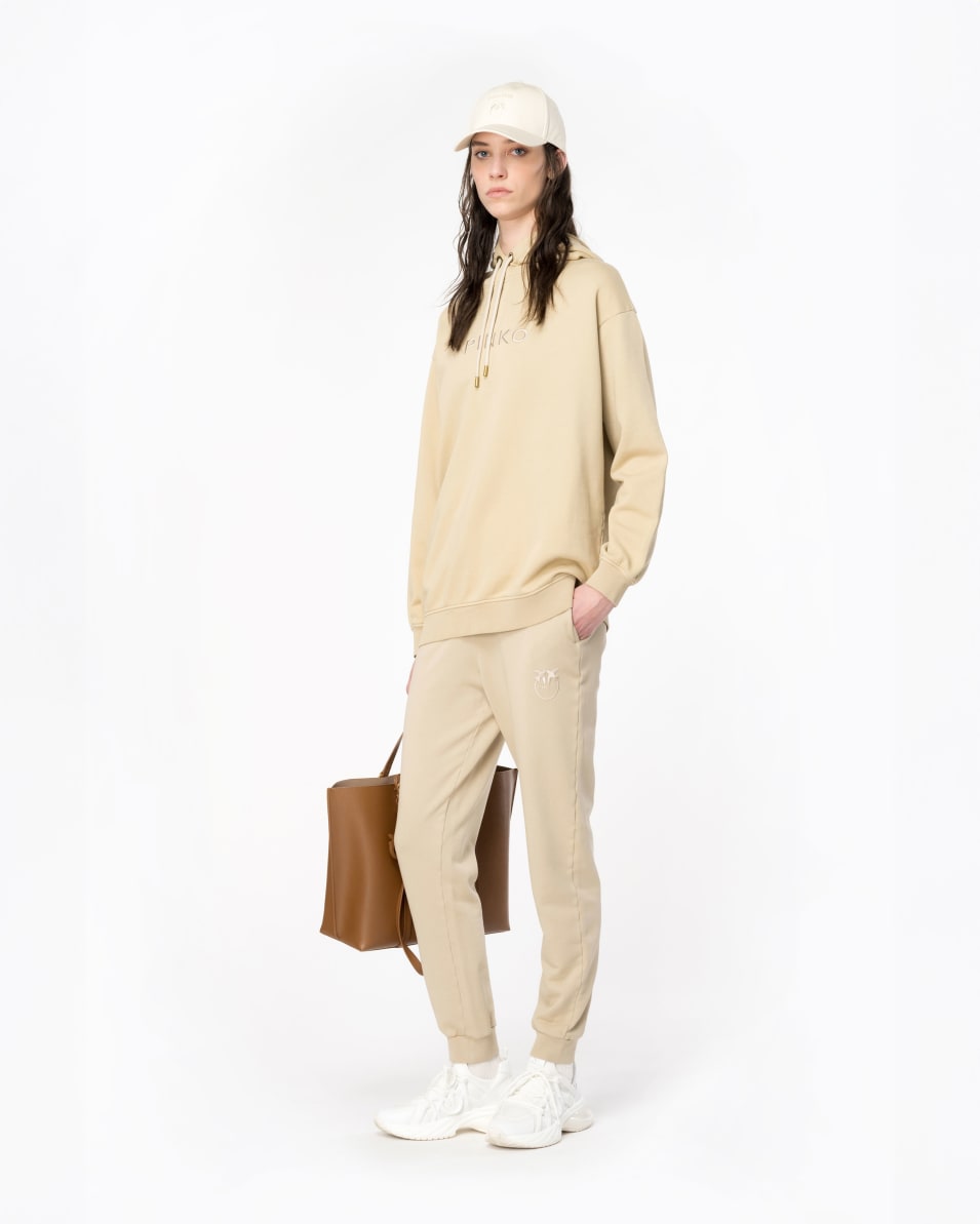 Pinko Jogginghose Old Wash mit Stickerei Discount Store für neue Produkte