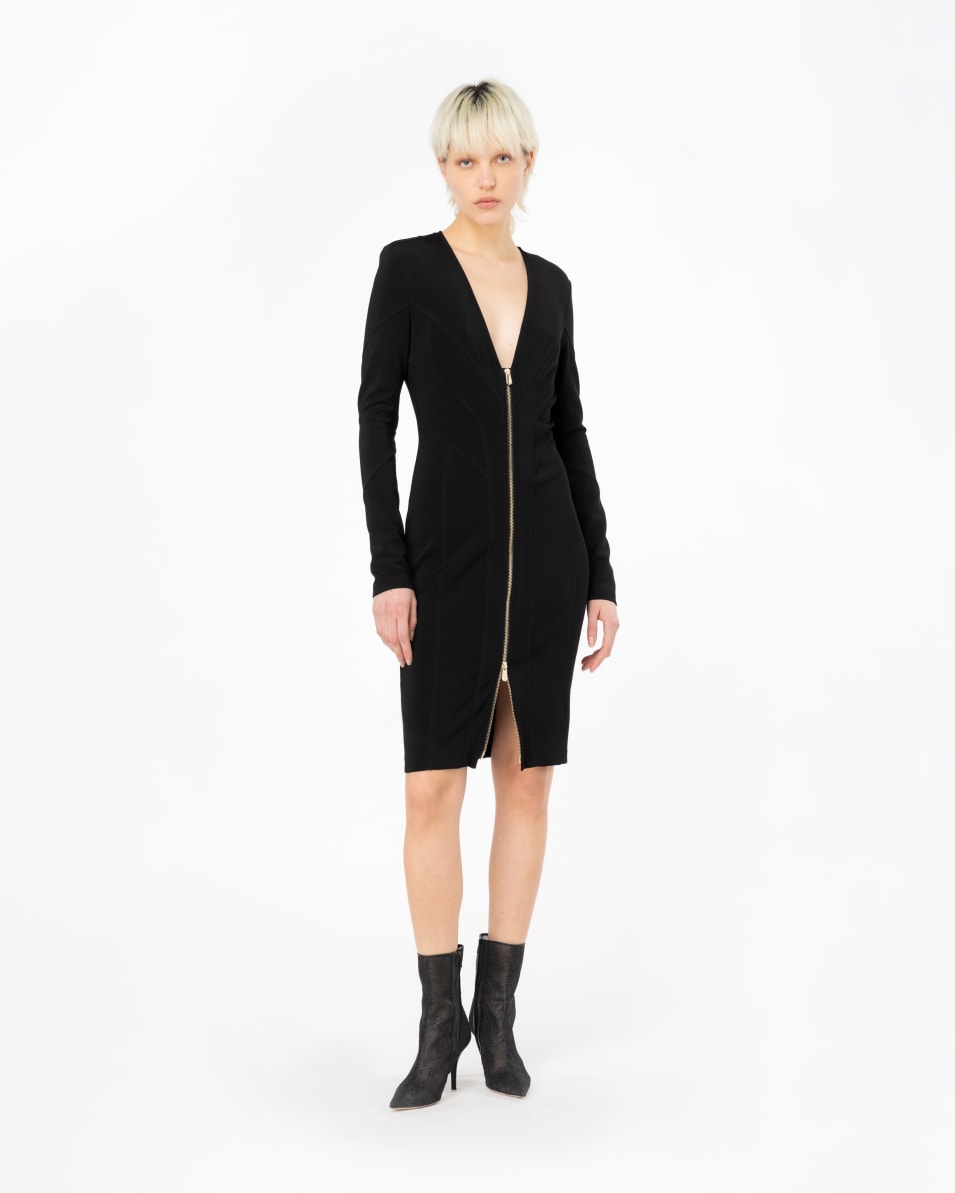Pinko Midikleid mit Steppnähten Vatertagsangebot