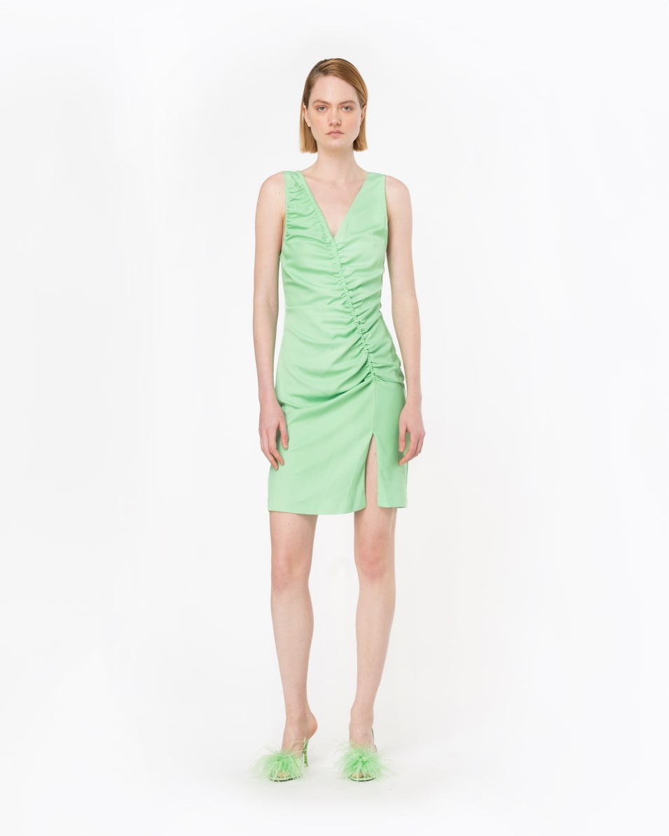 Pinko Minikleid aus mattem Satin Valentinstagsangebot