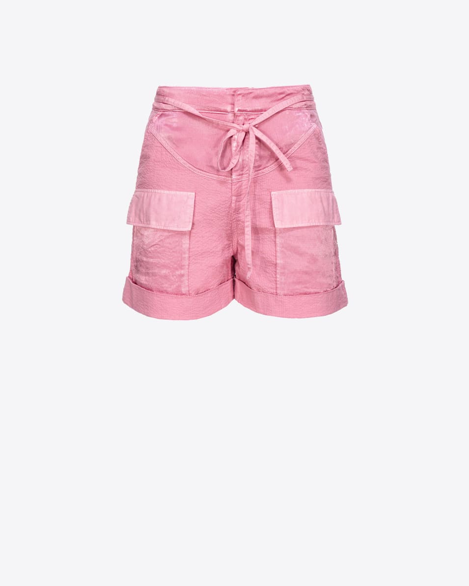 Pinko Fließende Shorts mit Maxitaschen Zeitlich begrenztes Angebot