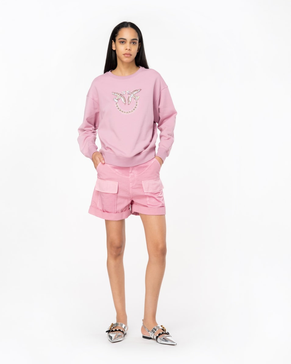 Pinko Fließende Shorts mit Maxitaschen Zeitlich begrenztes Angebot