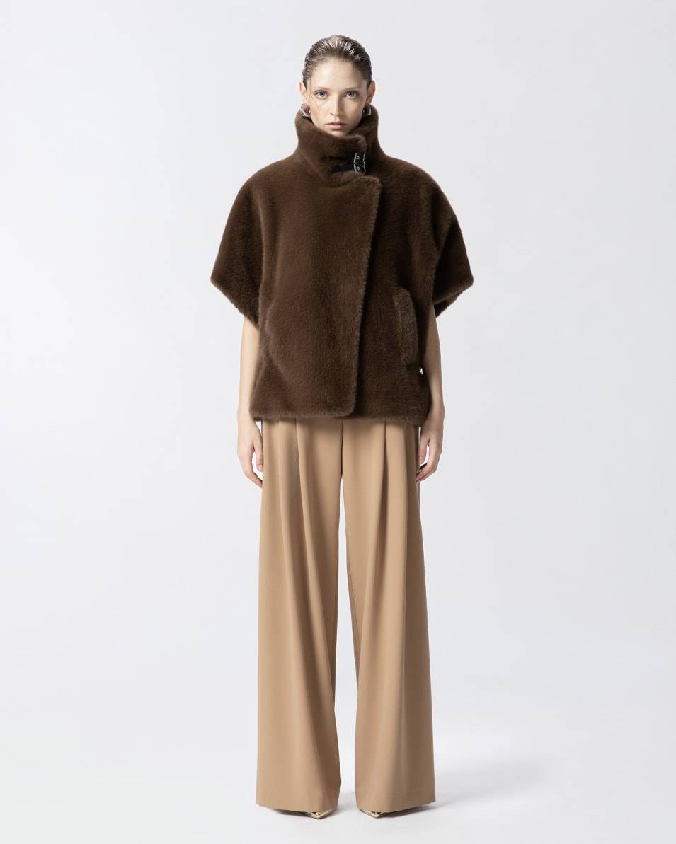 Pinko Elegante Hose mit weitem Bein und Bundfalten VIP-Rabatte
