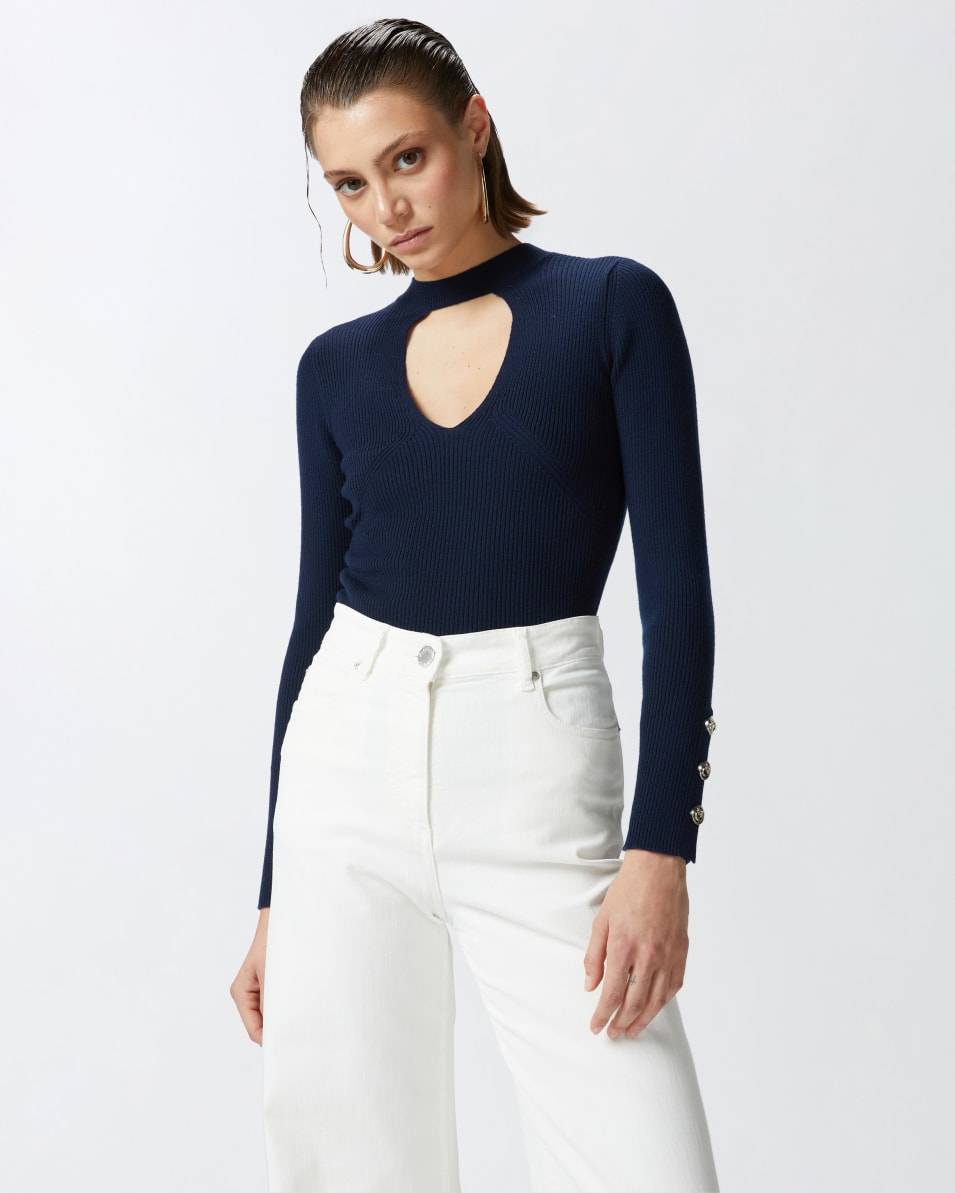 Pinko Gerippter Wollpullover Wochenangebot