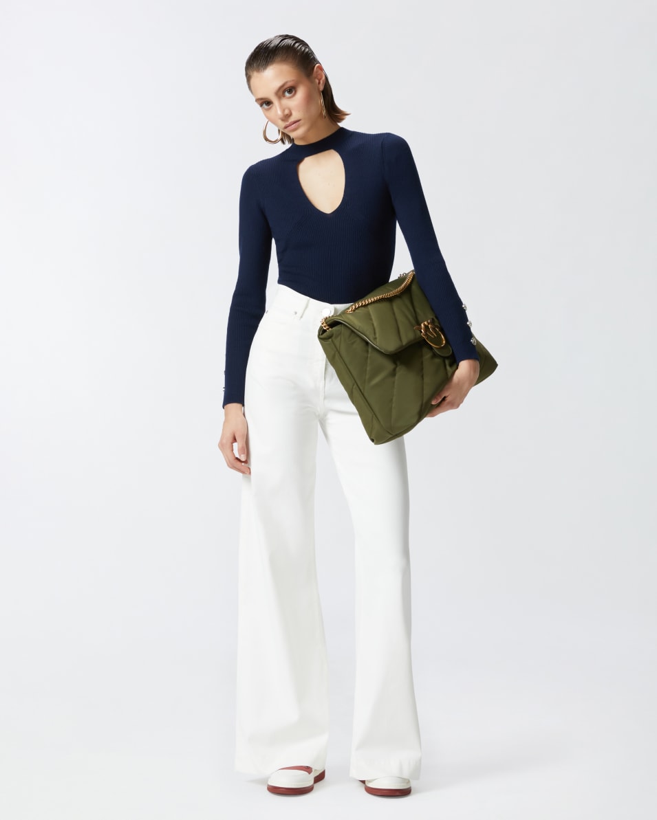 Pinko Gerippter Wollpullover Wochenangebot