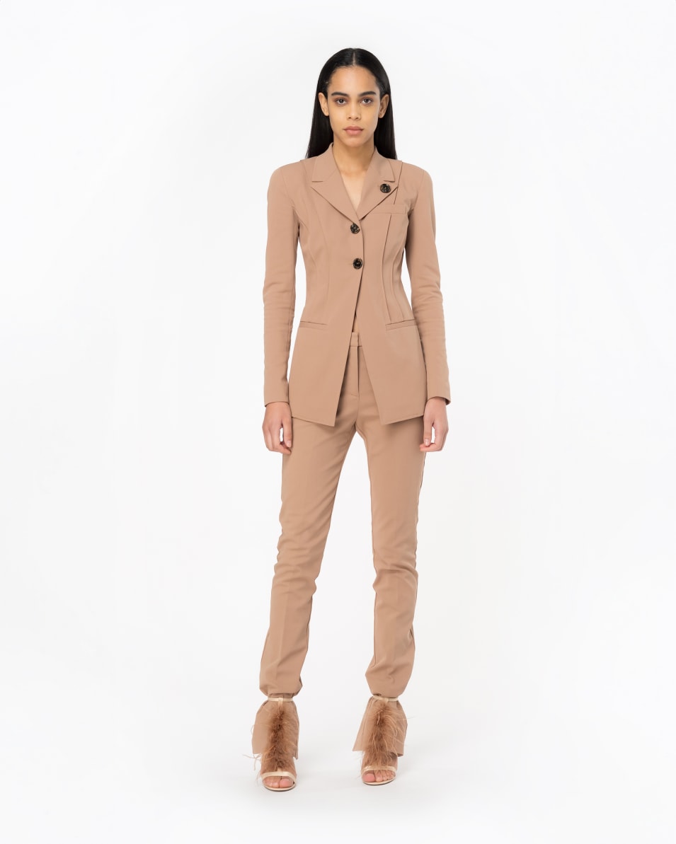 Pinko Eng anliegender Blazer Stretch Nur noch ein Tag übrig