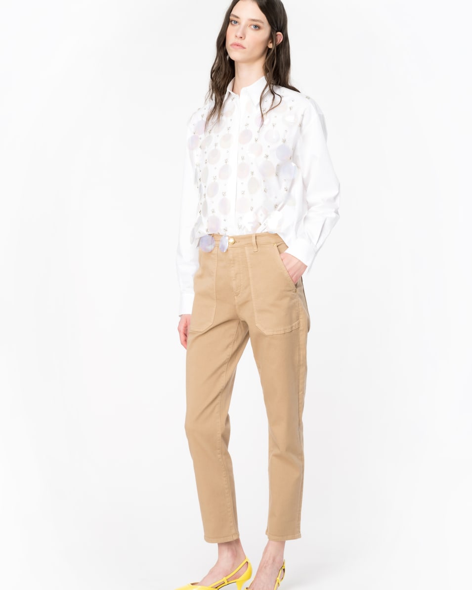 Pinko Chinojeans aus Baumwollbull Super Rabatt