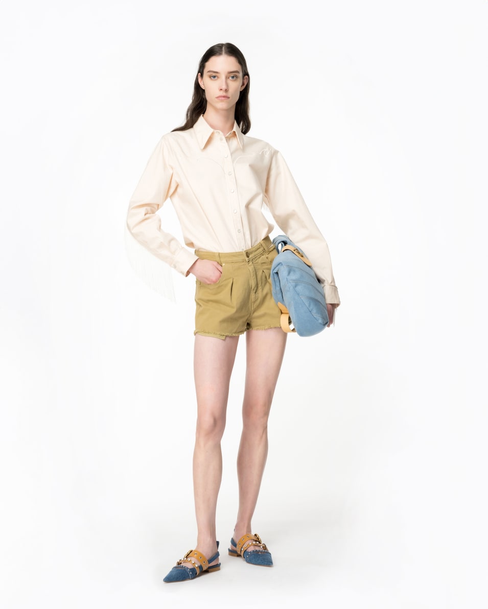 Pinko Shorts aus Baumwoll-Bull 50% Rabatt mit kostenlosem Versand