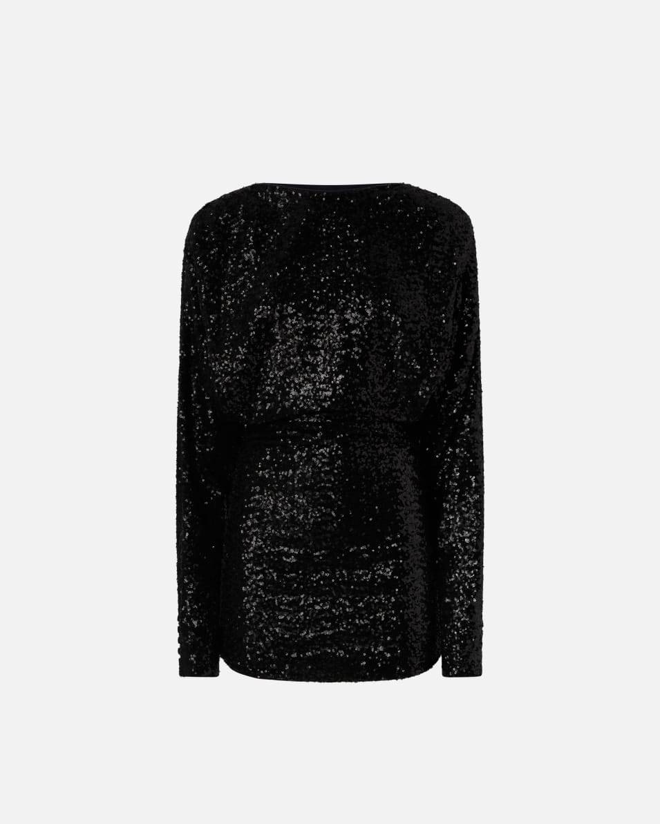 Pinko Elegantes Minikleid mit Pailletten im Angebot