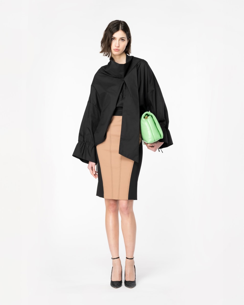 Pinko Bimaterial-Bleistiftrock Cyber Monday