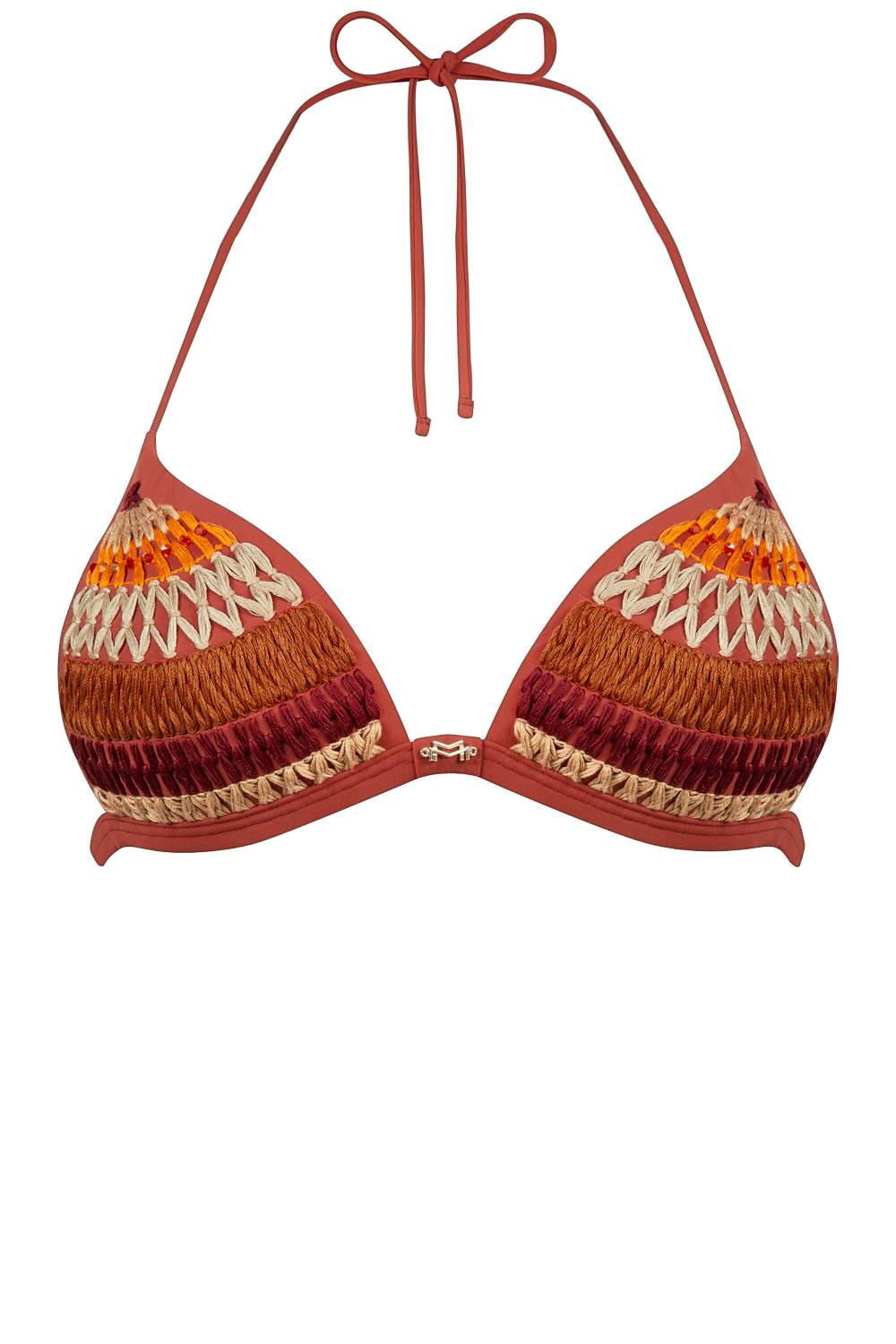 Maryan Mehlhorn HAND-EMBROIDERED PUSH-UP TOP Neueste Mode